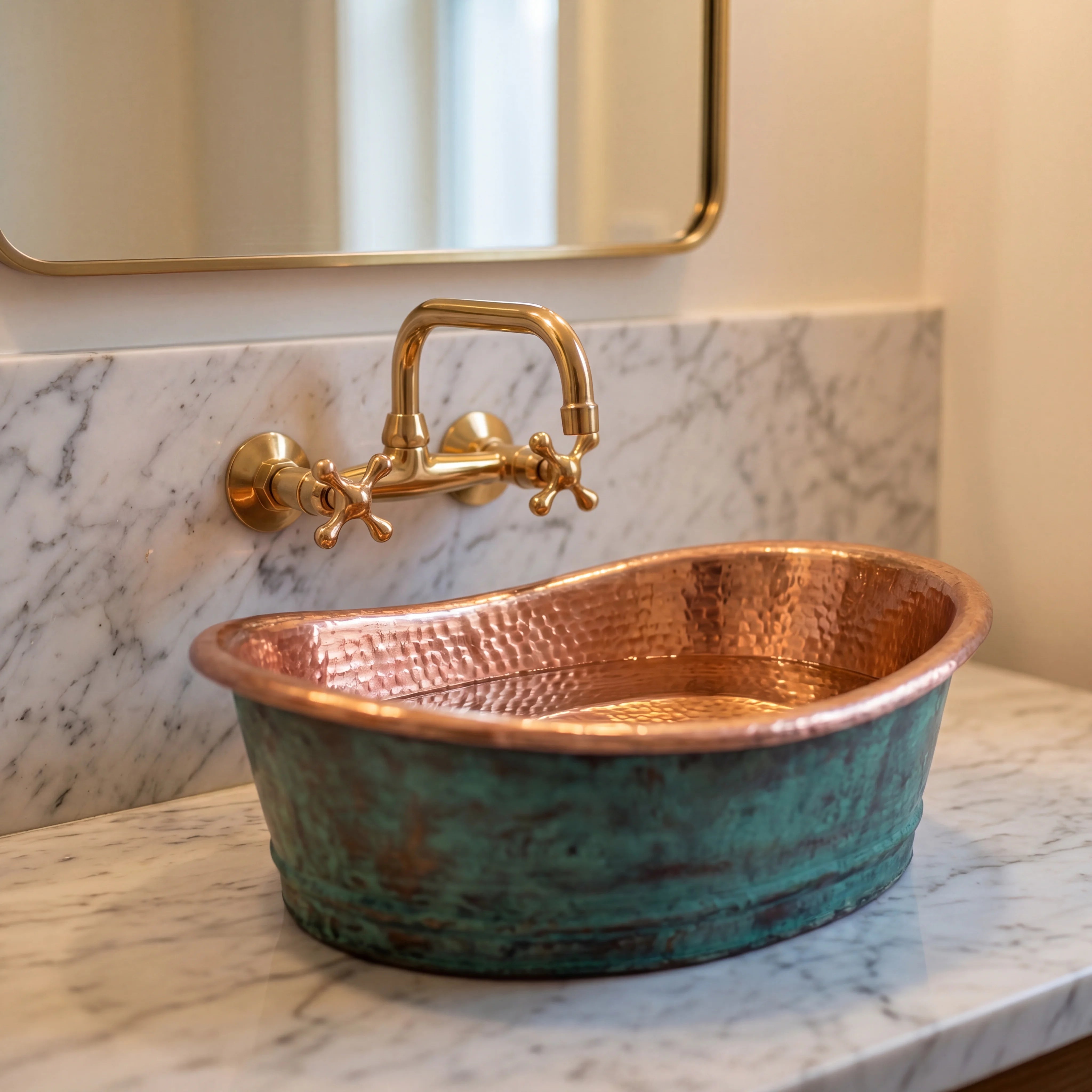 Verde Copper Vessel Sink