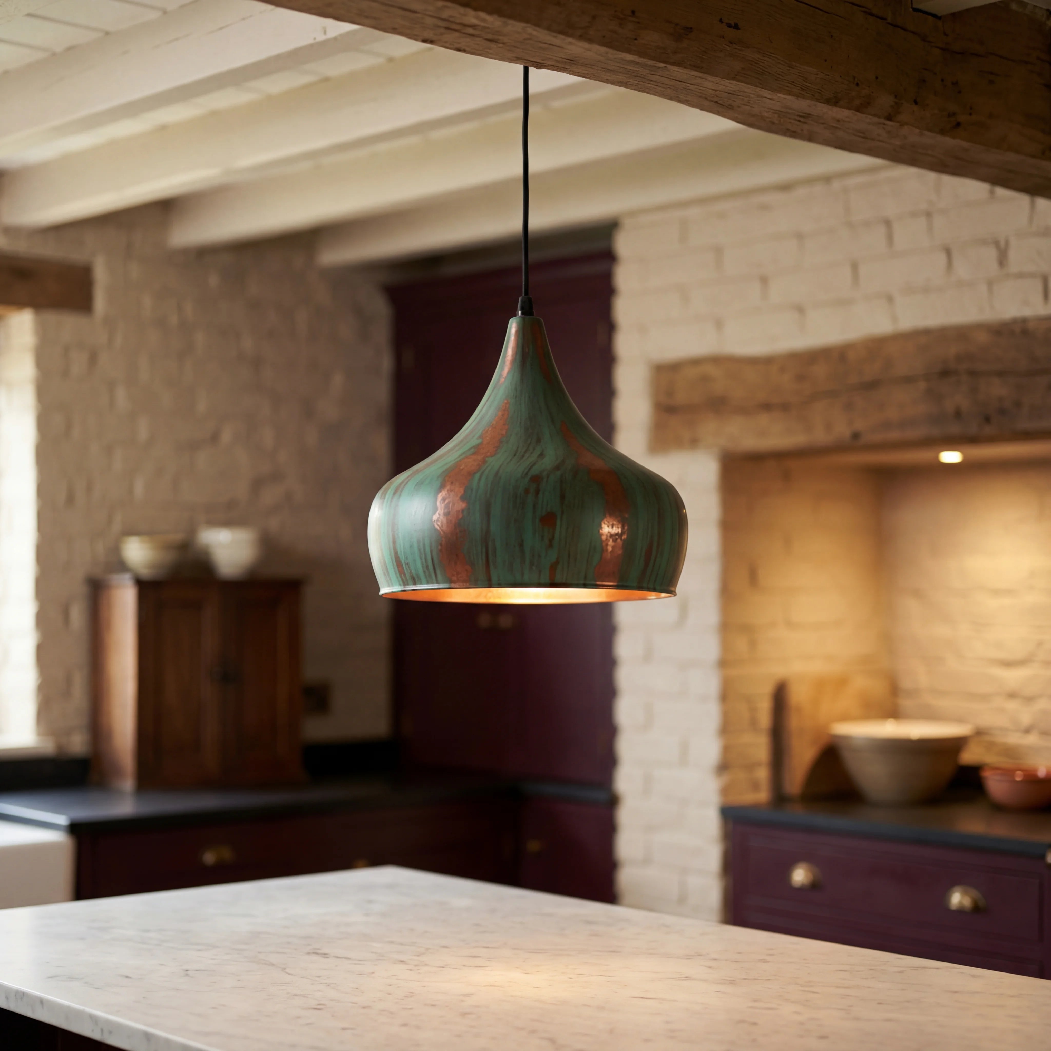Gorda Old Copper Lamps Pendant
