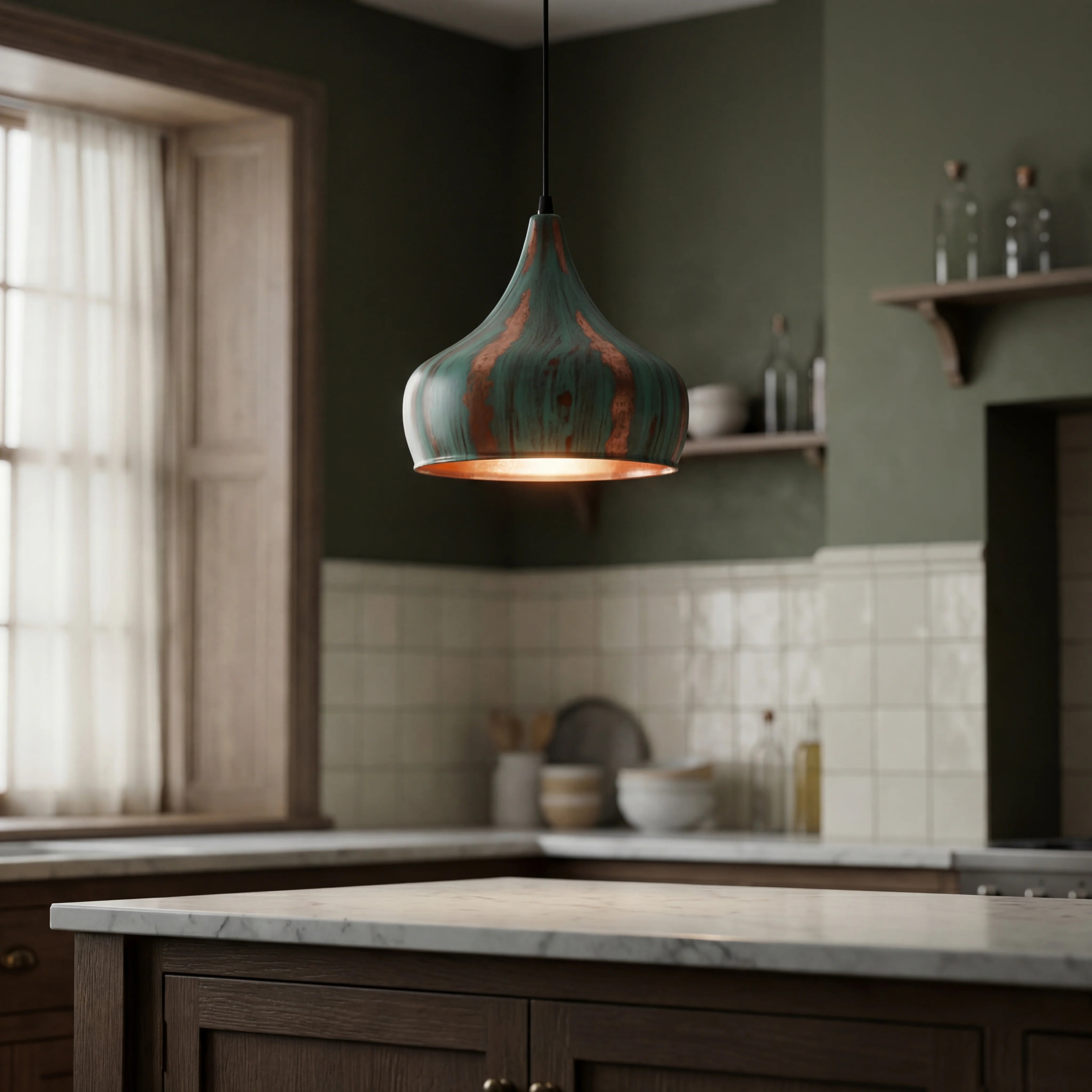 Gorda Old Copper Lamps Pendant