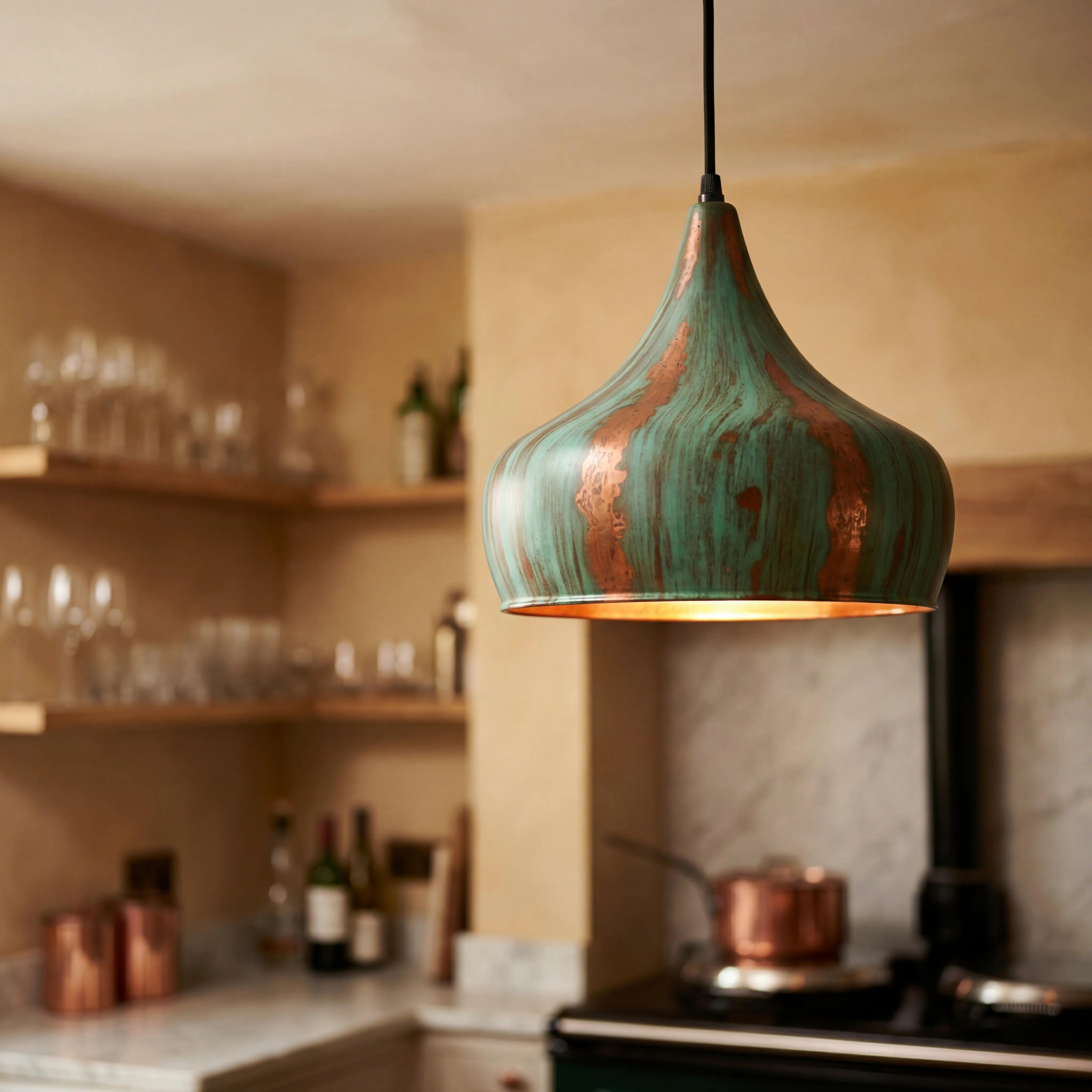 Gorda Old Copper Lamps Pendant