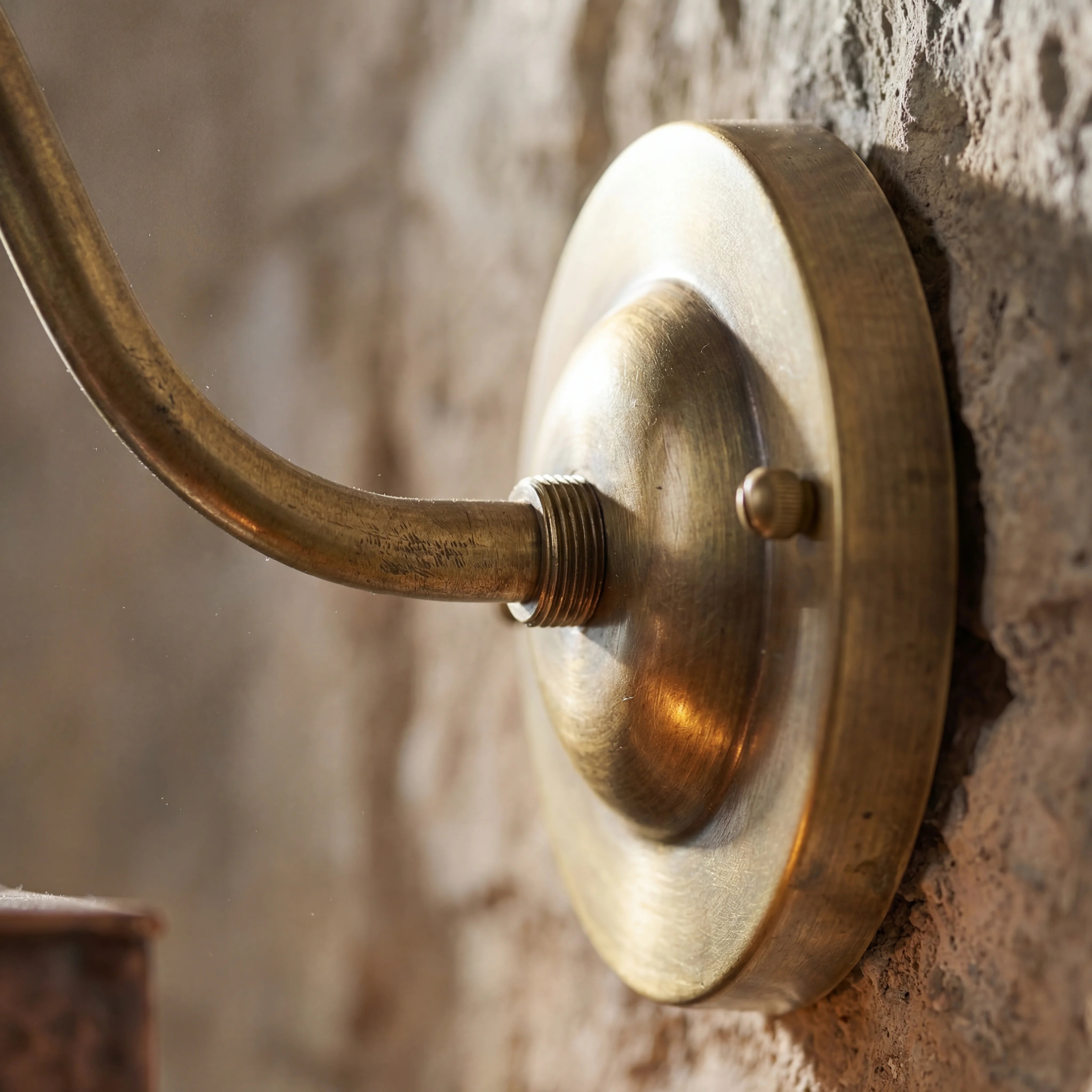 Faro Rustic Copper Lantern Wall Sconce