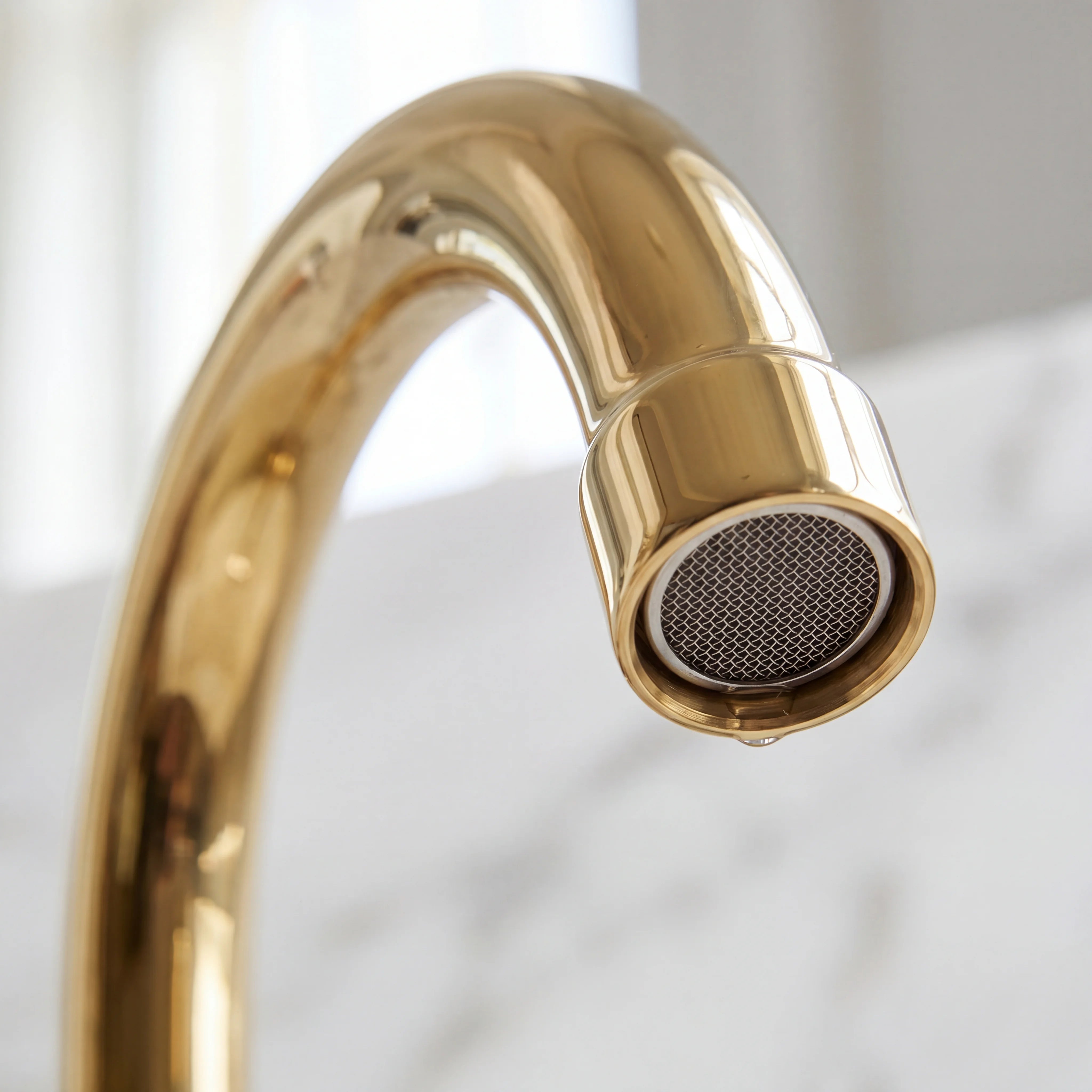 Orb Bridge Kitchen Faucet with Side Sprayer