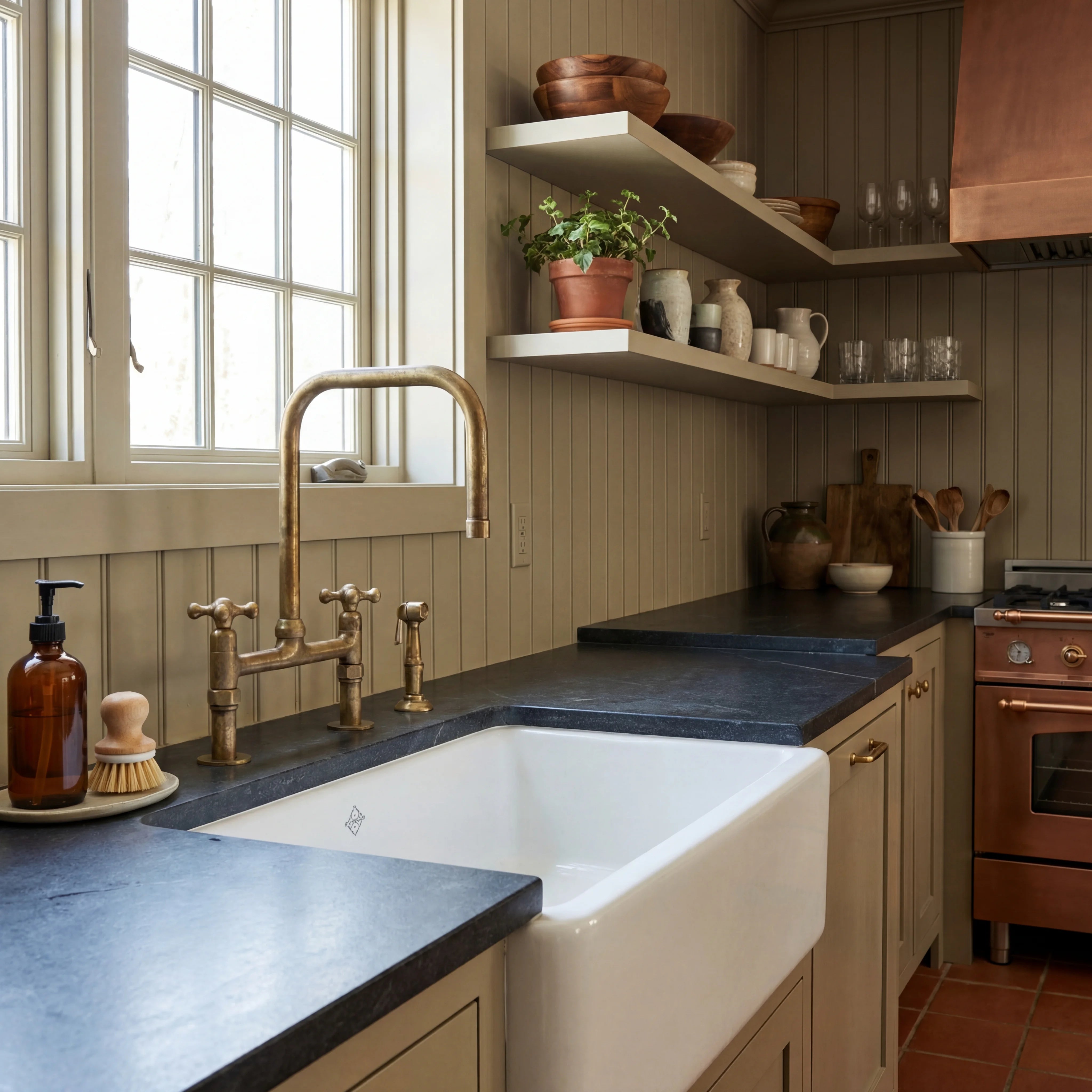 Kubo Bridge Kitchen Faucet