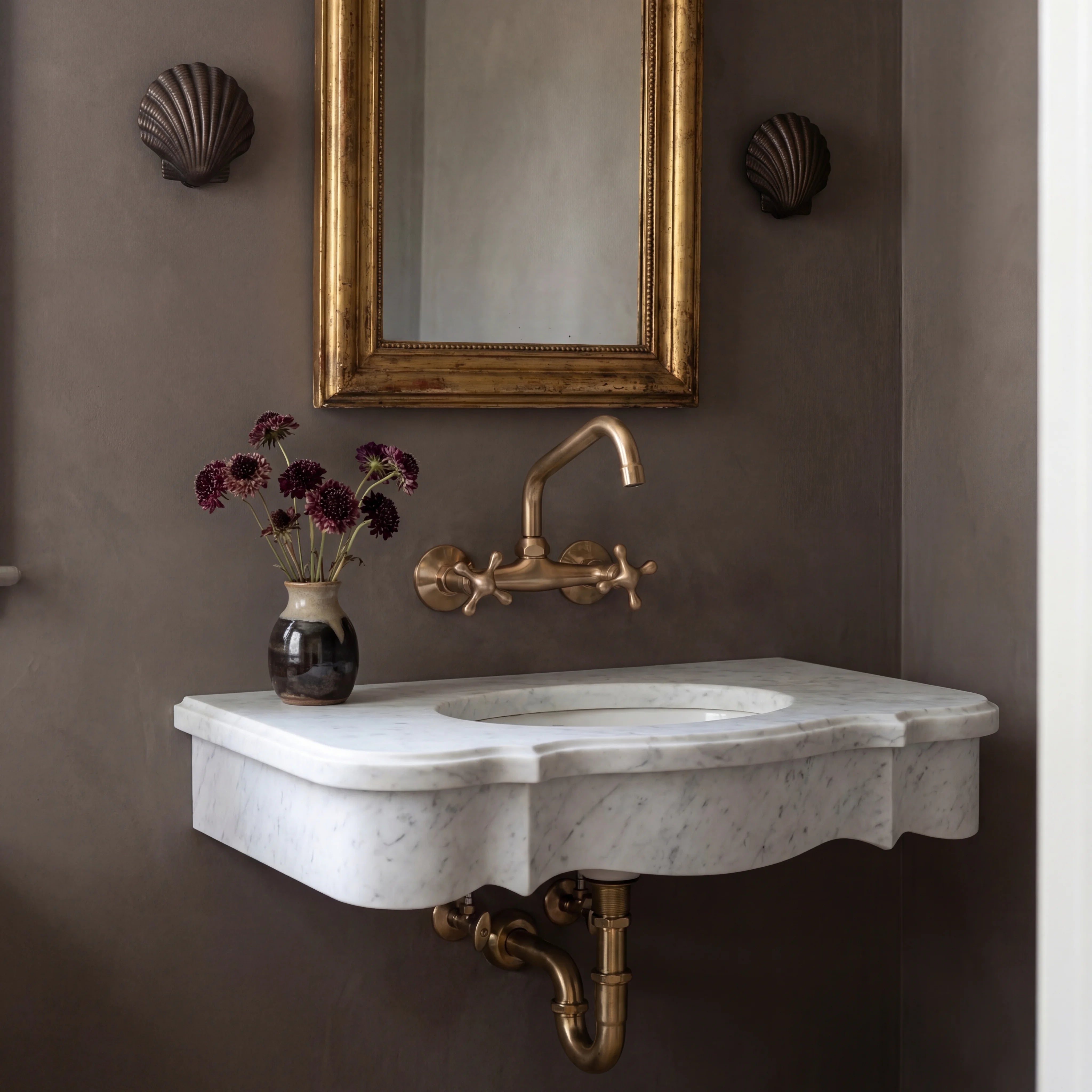Arko 2-Hole Wall Mount Bathroom Faucet