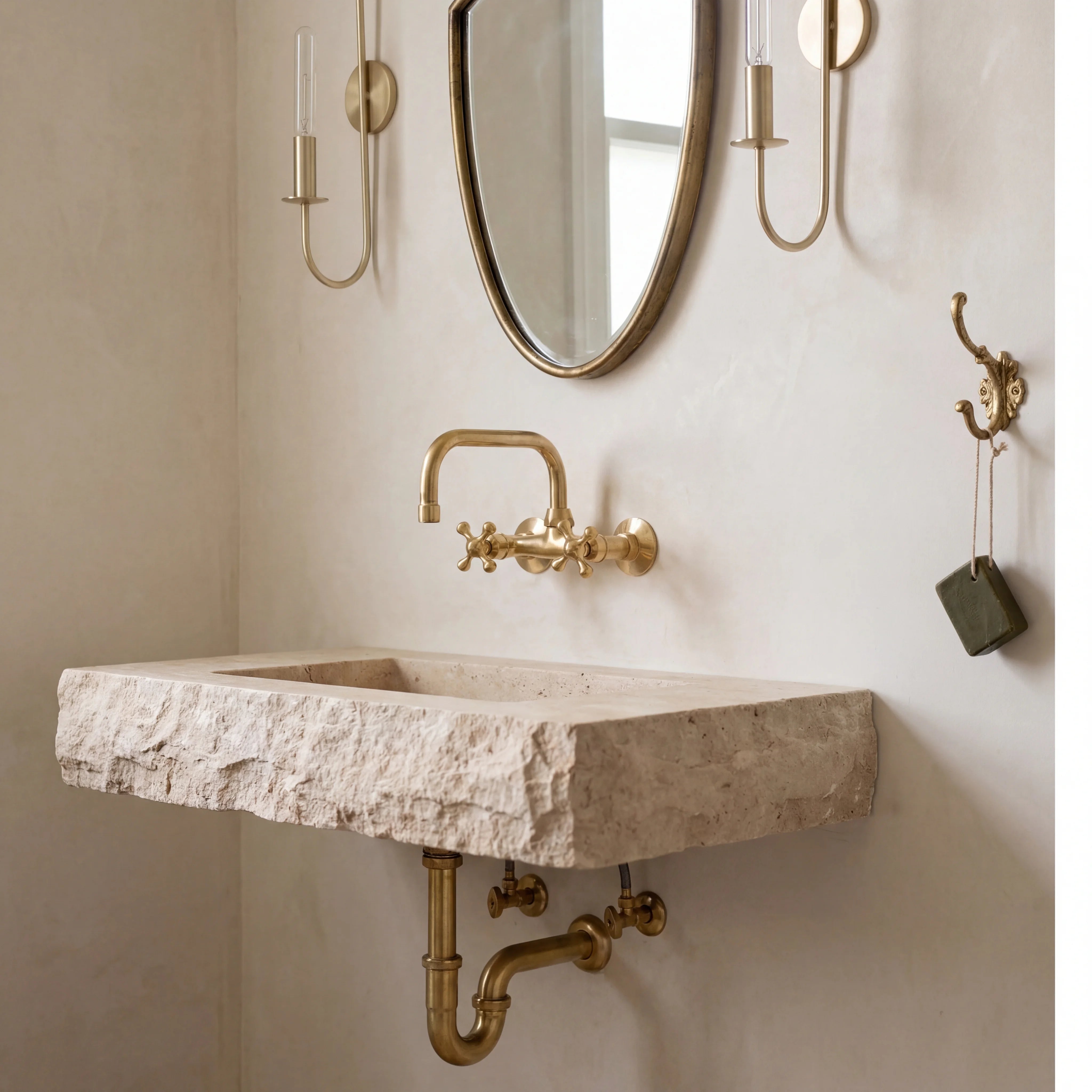 Arko 2-Hole Wall Mount Bathroom Faucet