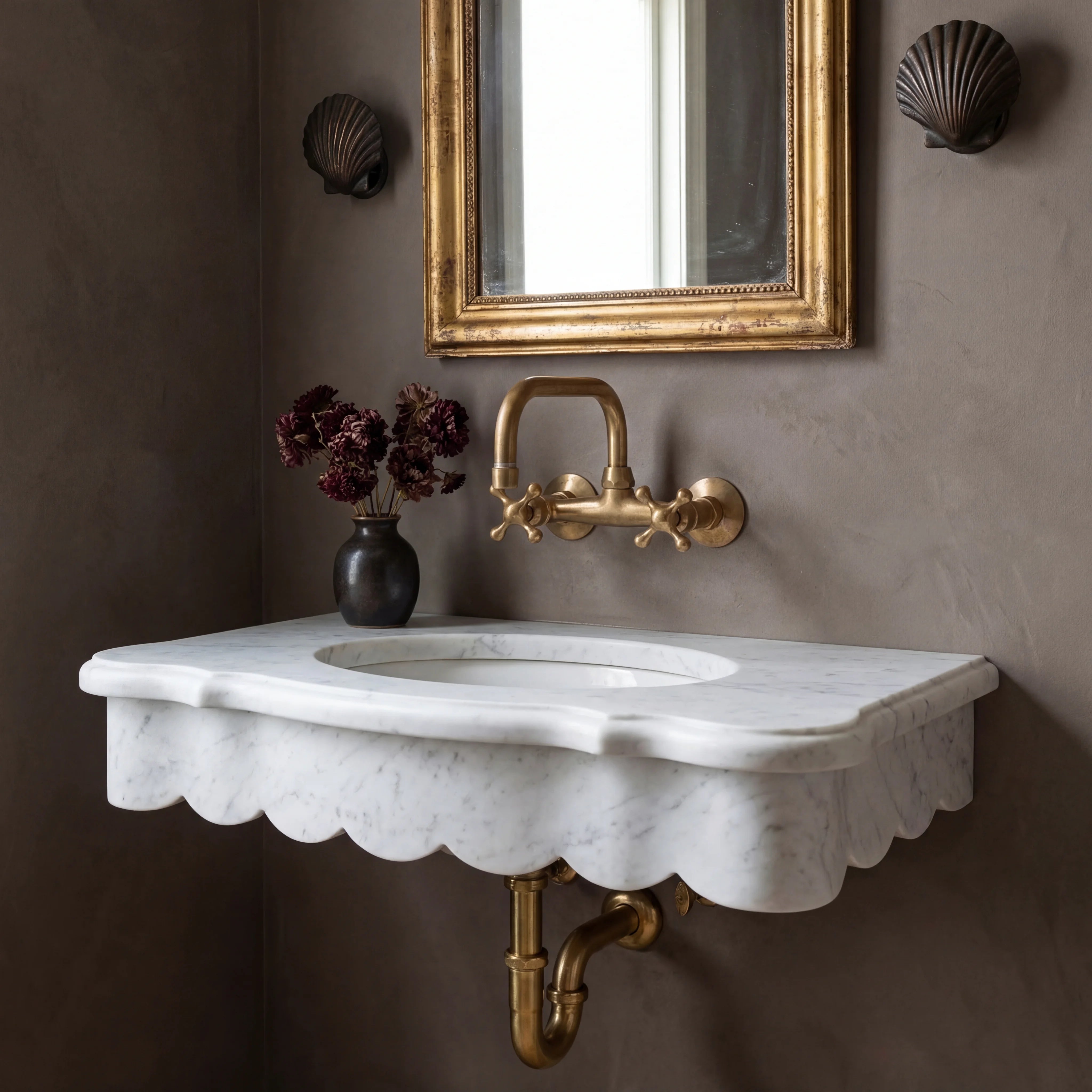 Arko 2-Hole Wall Mount Bathroom Faucet