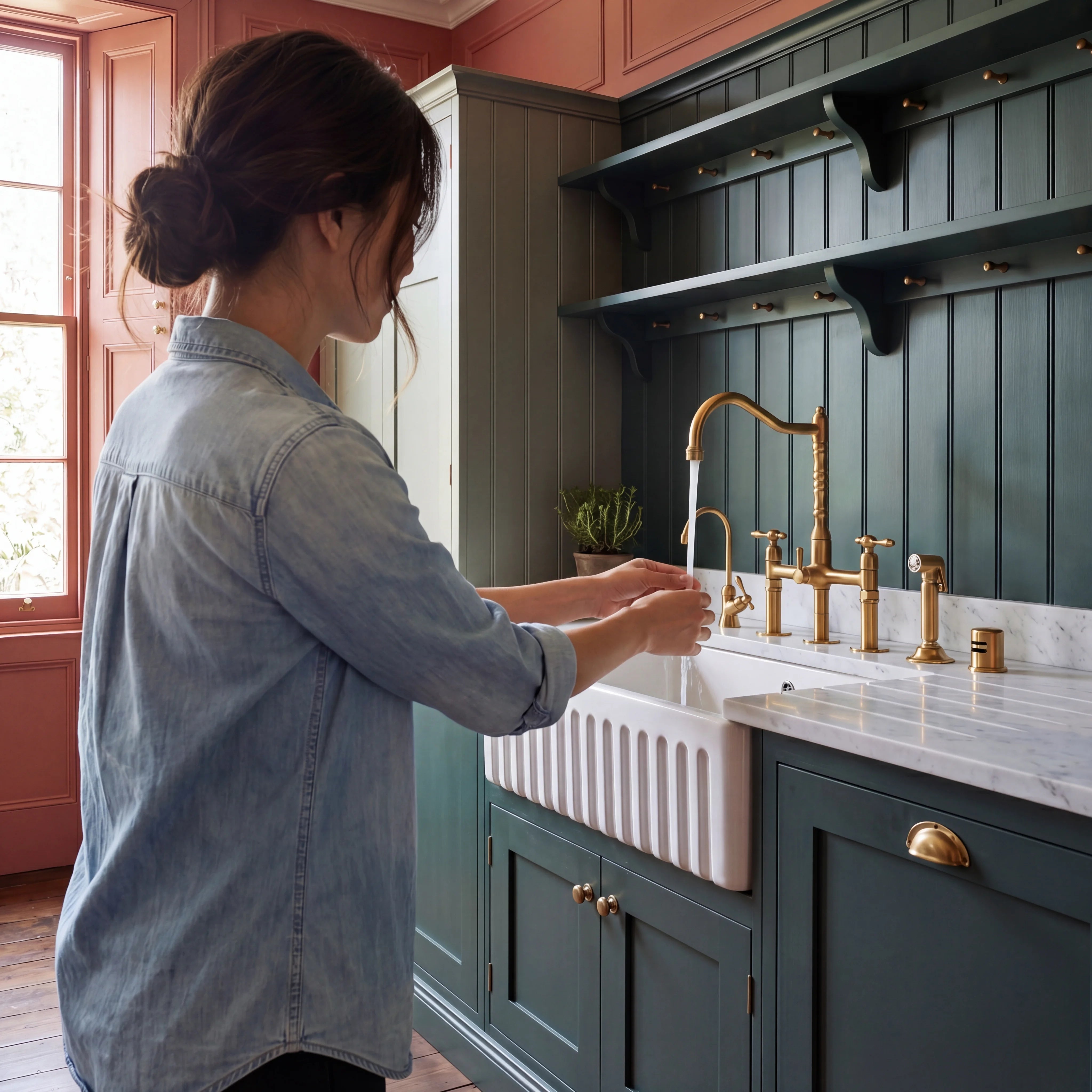 Sora Bridge Kitchen Faucet