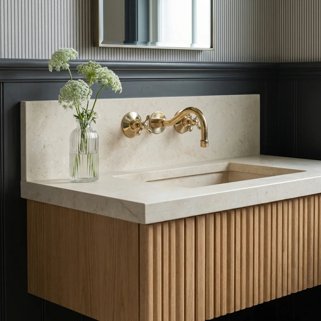 Grifo de baño de pared Mura