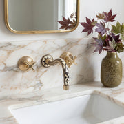 Zawa 3-Hole Wall Mount Bathroom Faucet