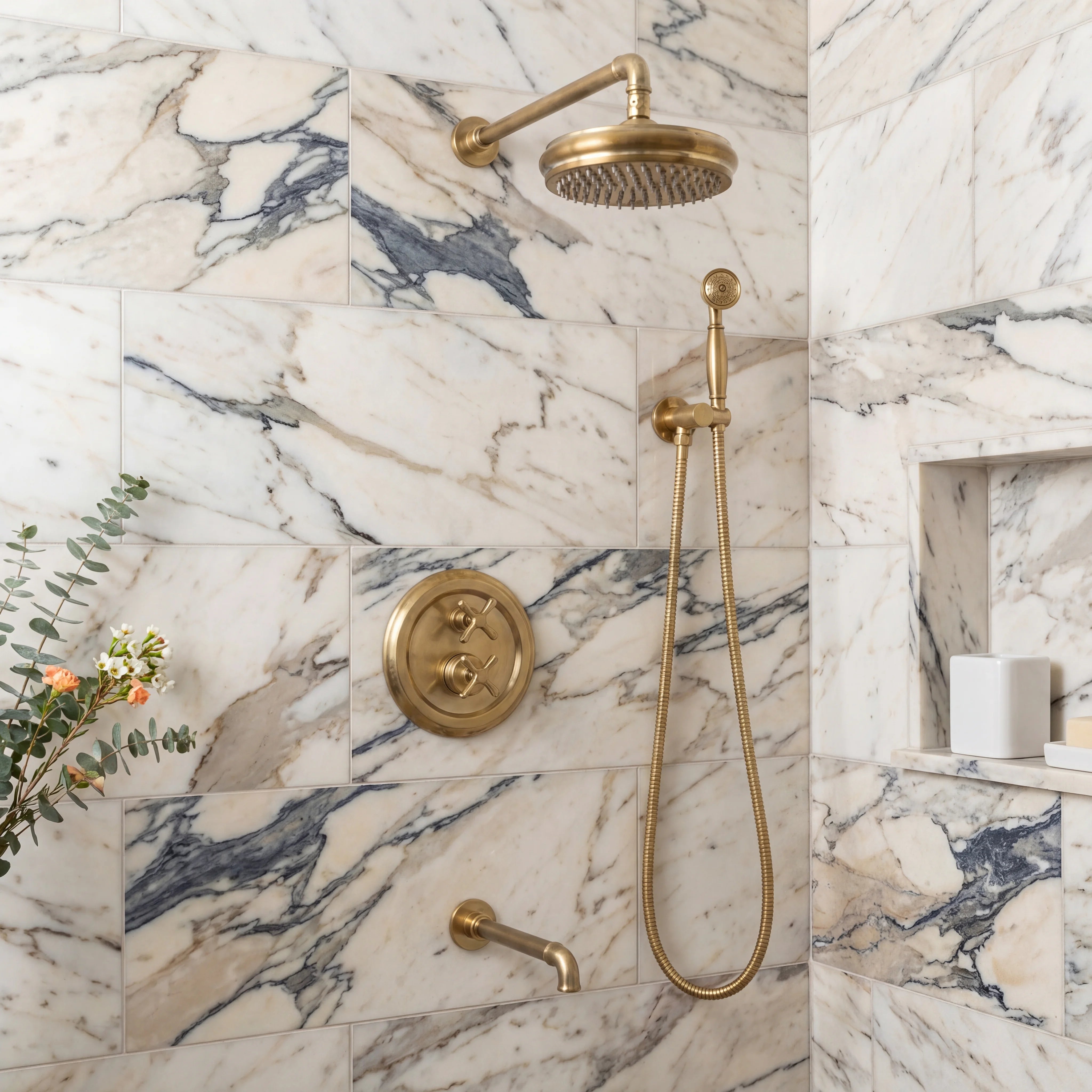 Vela Concealed Shower System