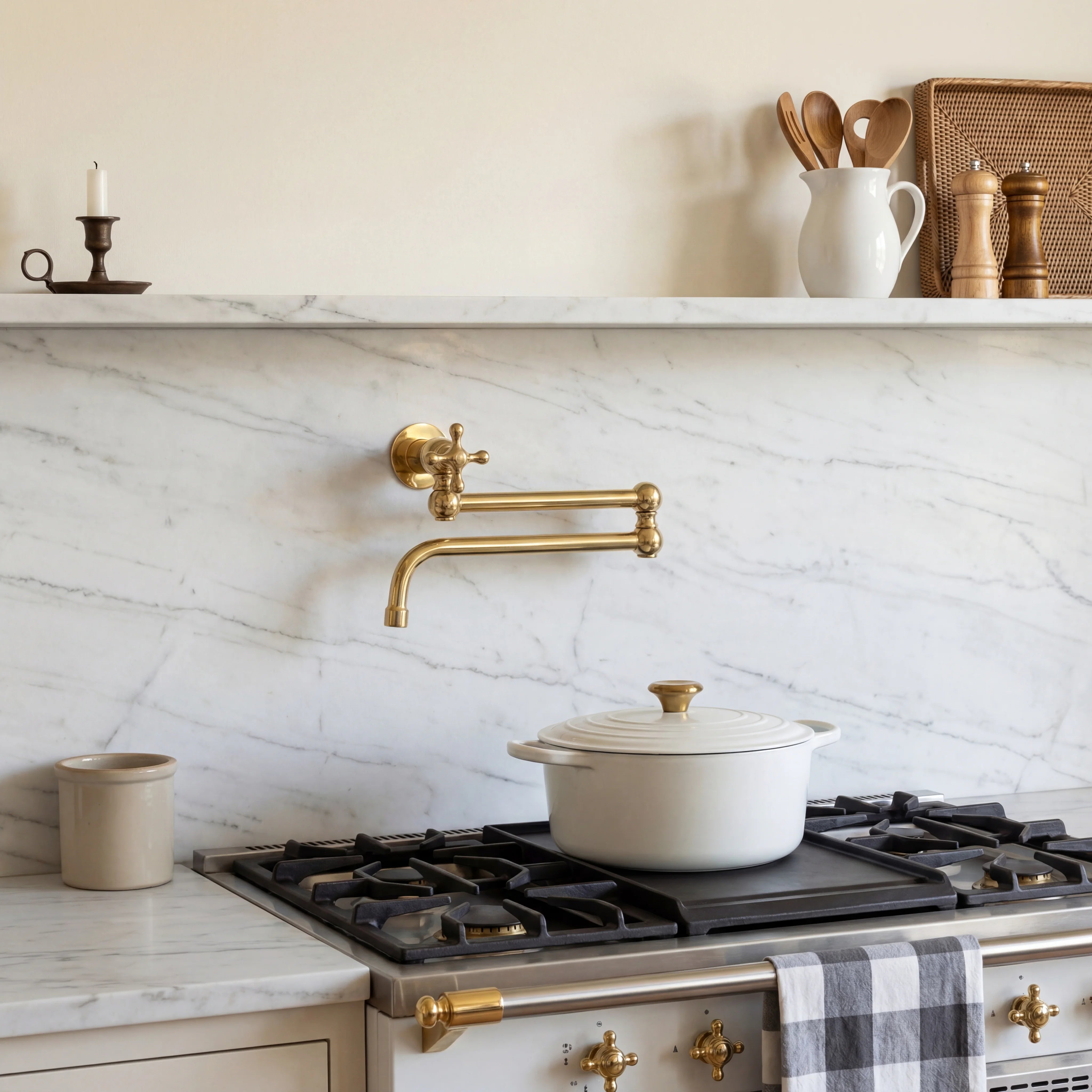 Orba Brass Pot Filler