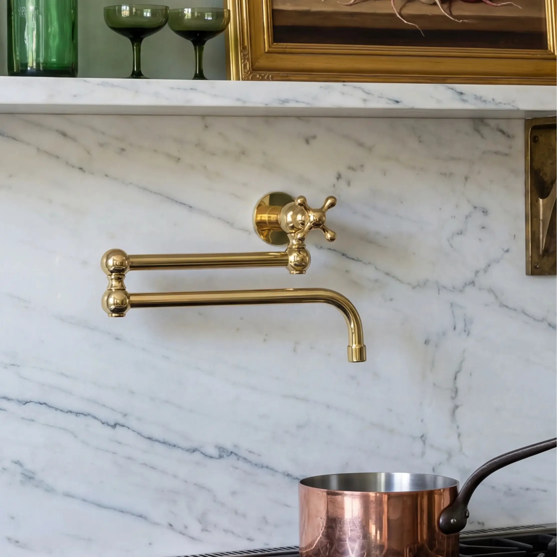 Orba Brass Pot Filler