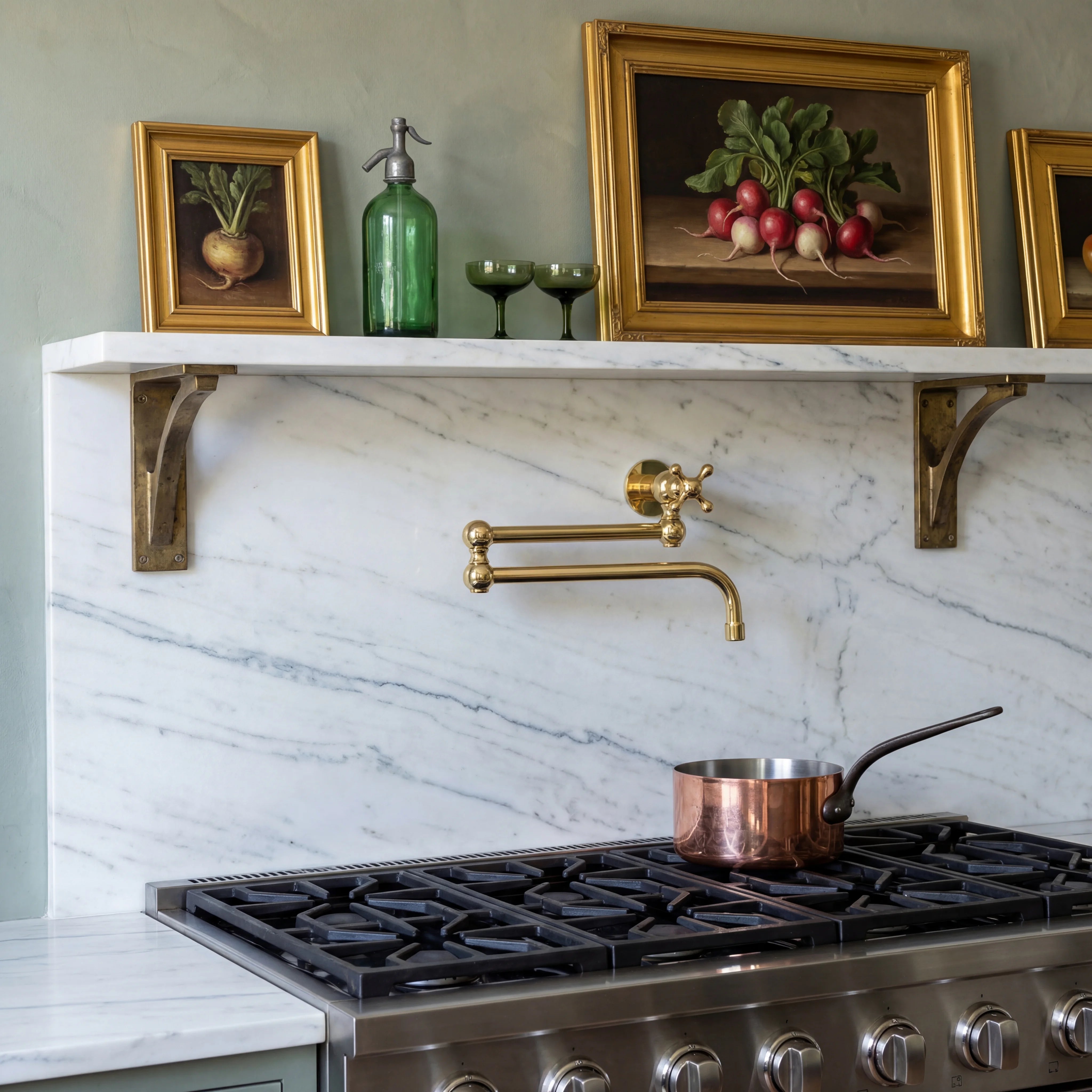 Orba Brass Pot Filler