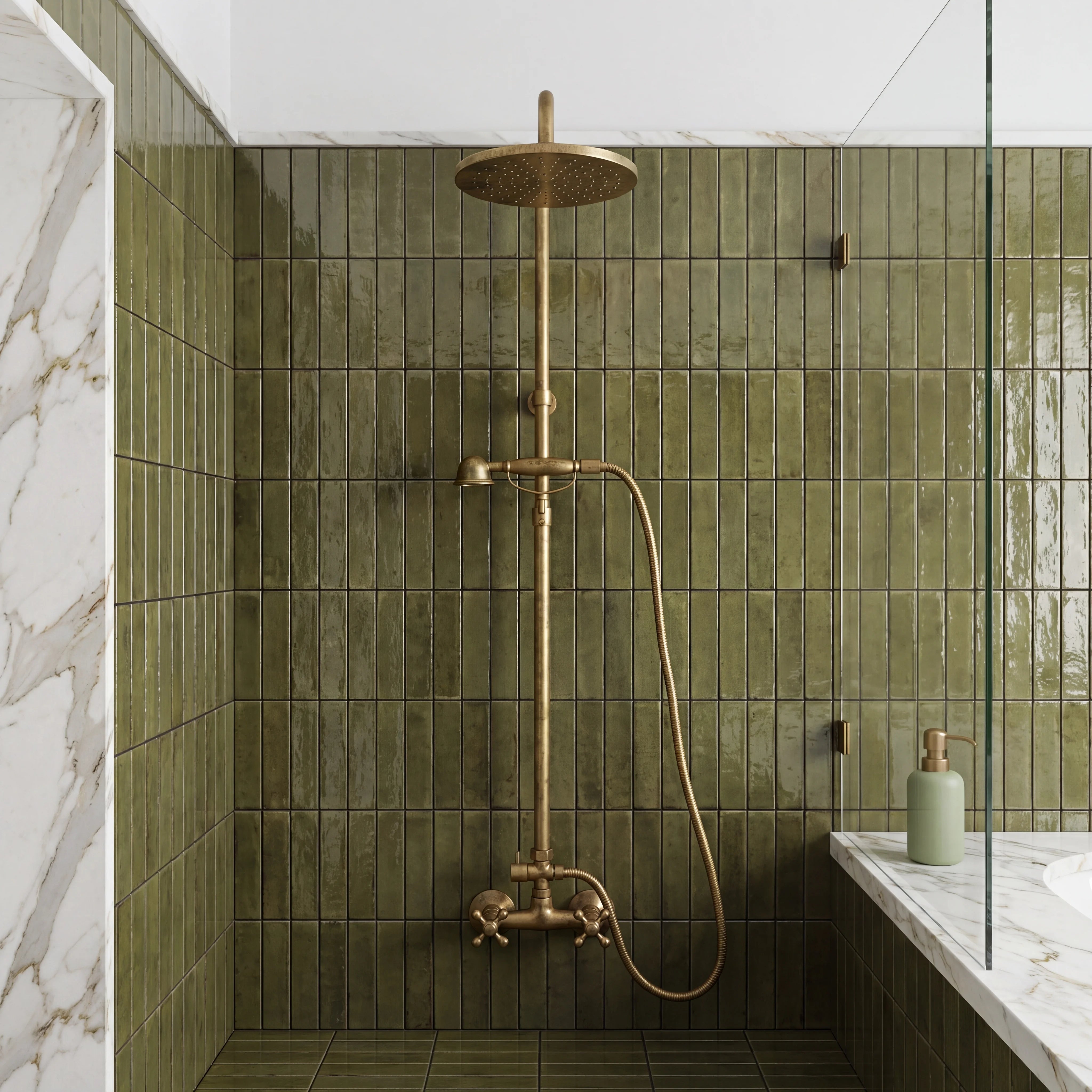 Reva Exposed Shower System