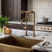 Riser Bridge Kitchen Faucet