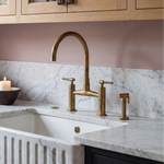 Leva Brass Bridge Faucet