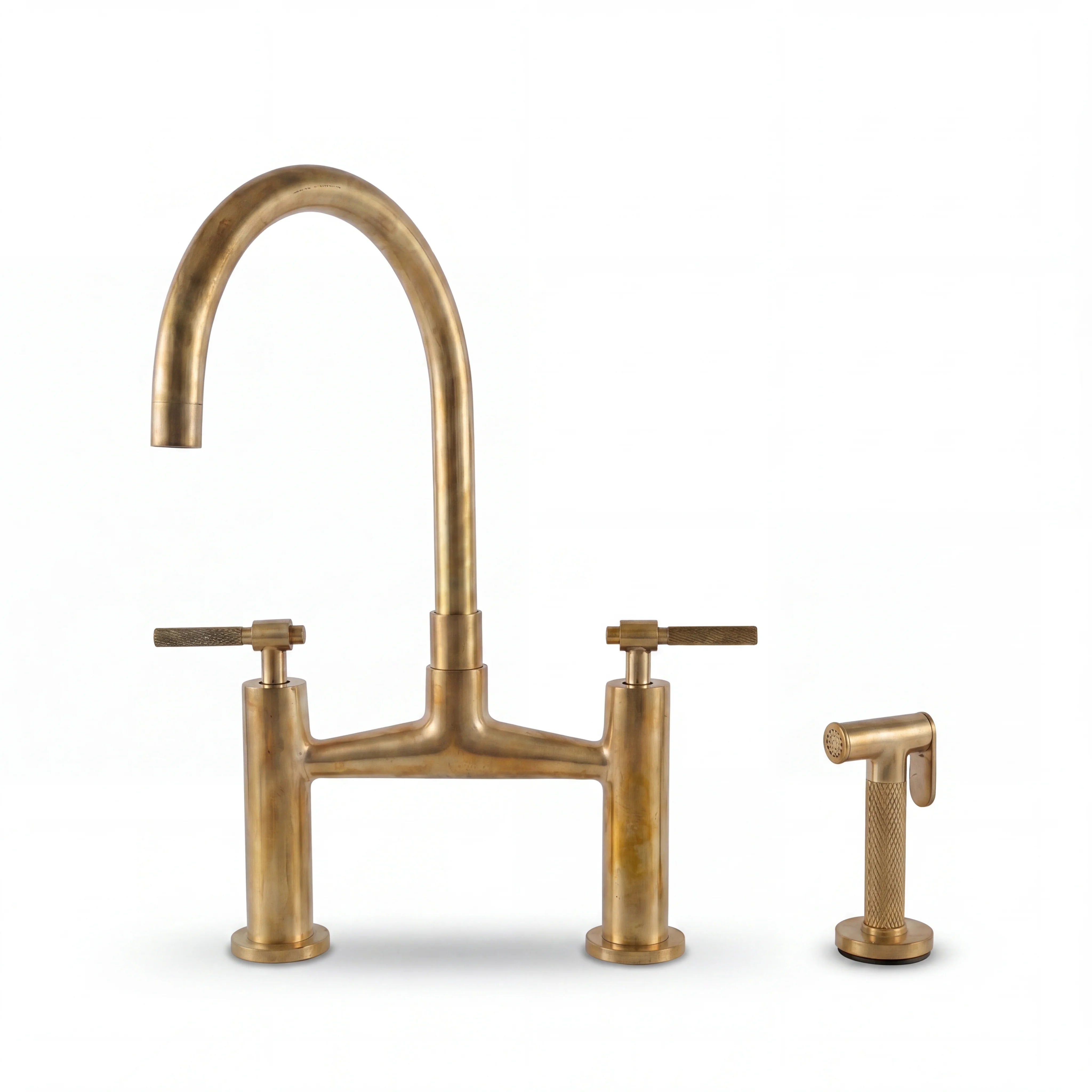 Leva Brass Bridge Faucet