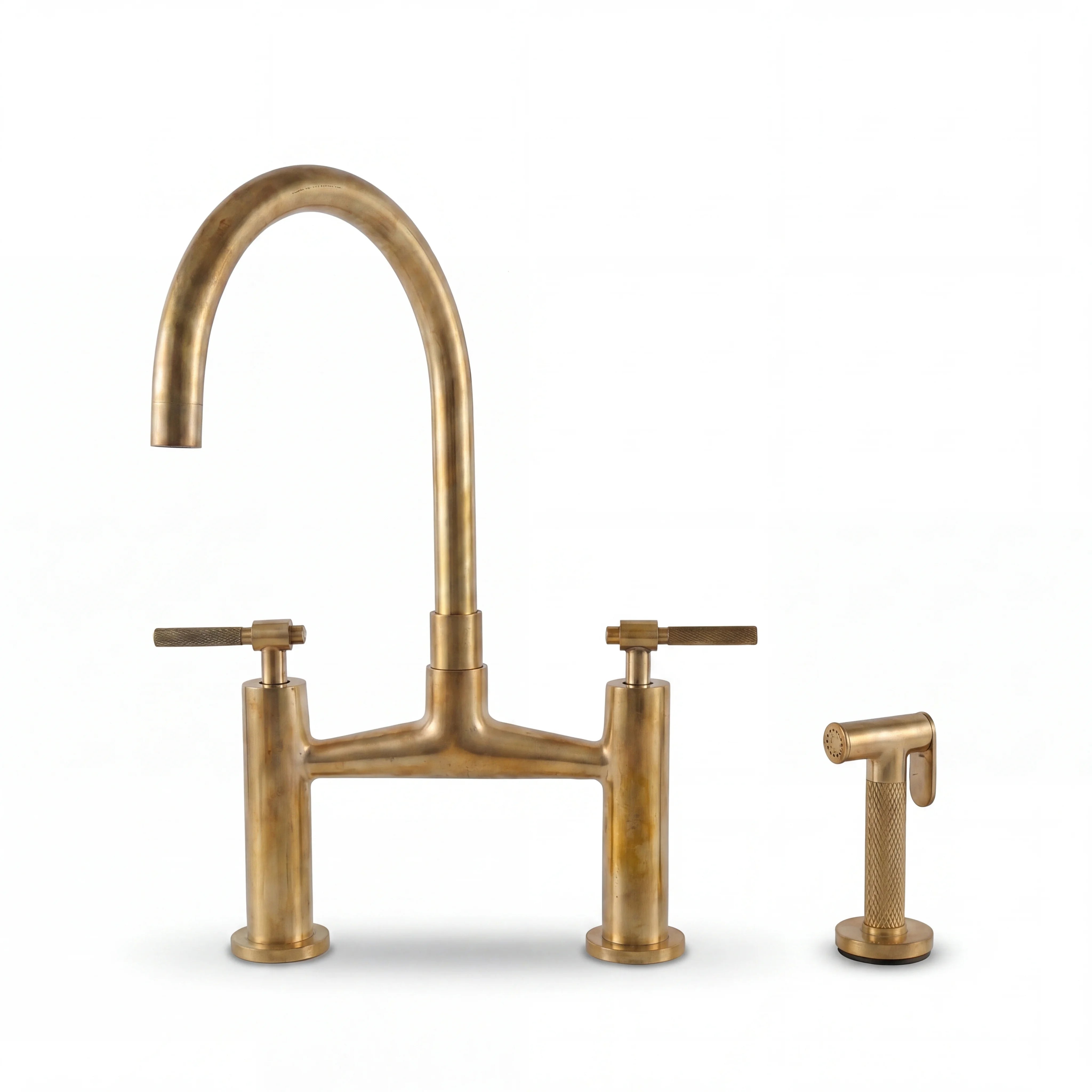 Leva Brass Bridge Faucet