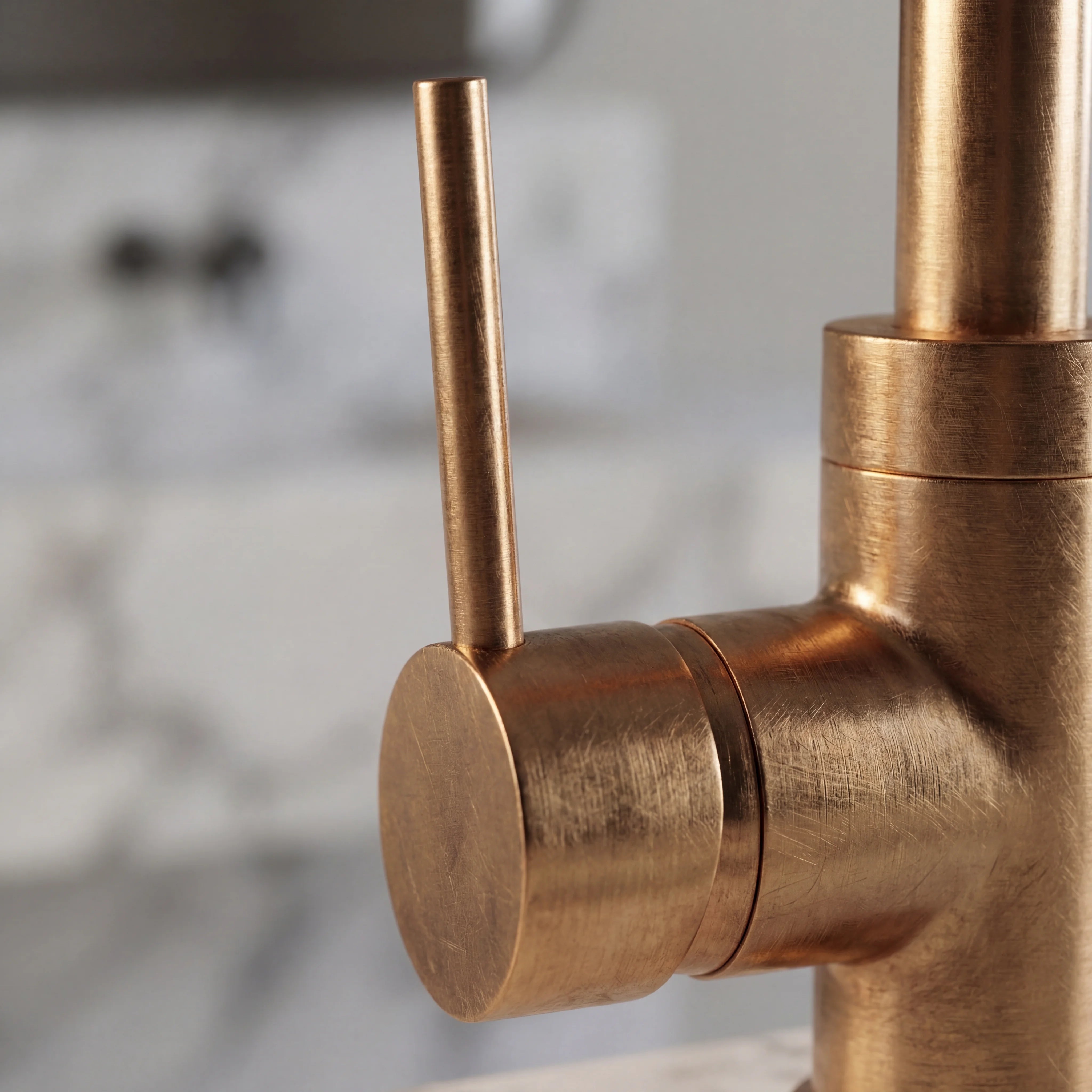Brass Square Bathroom Faucet