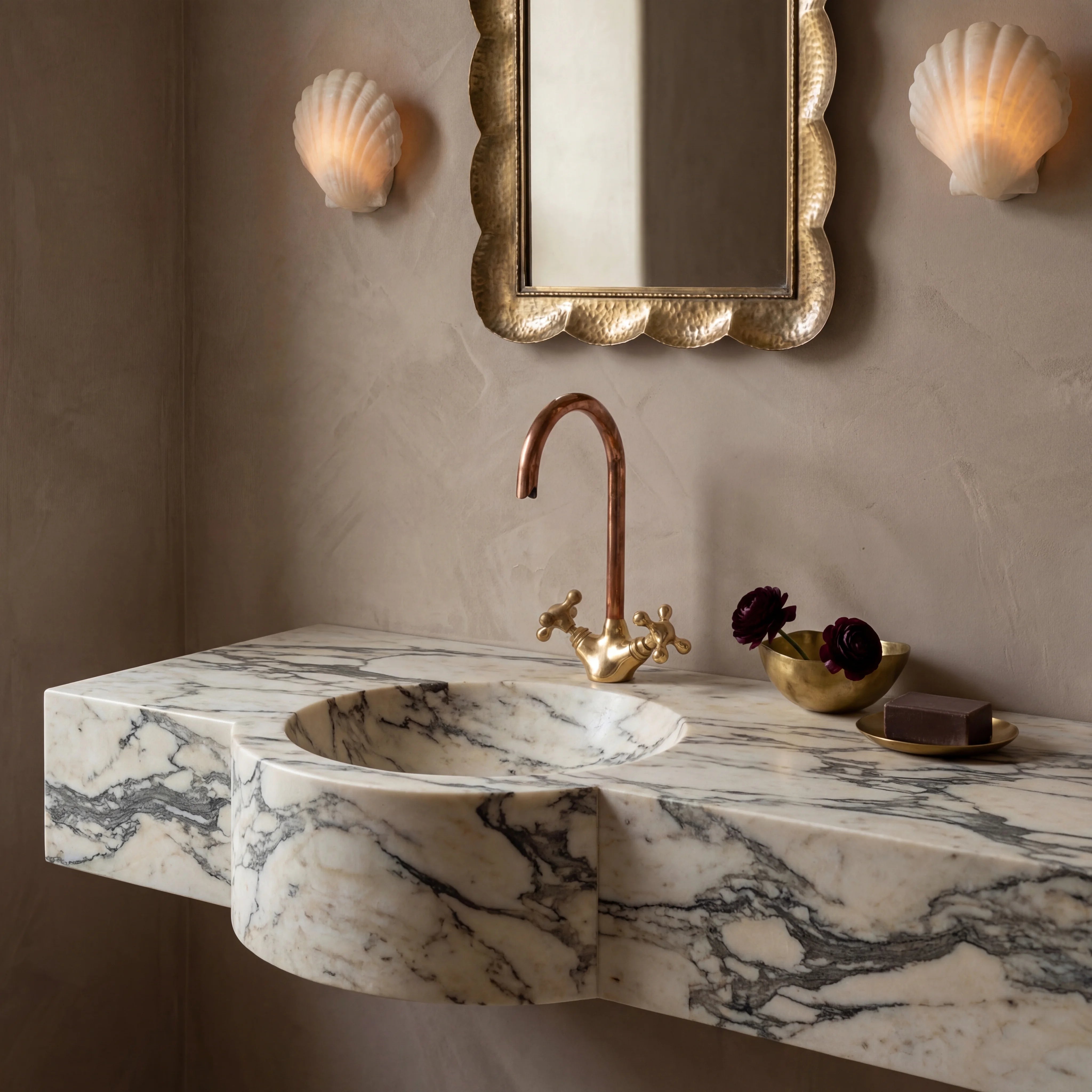 Duo Single Hole Bathroom Faucet