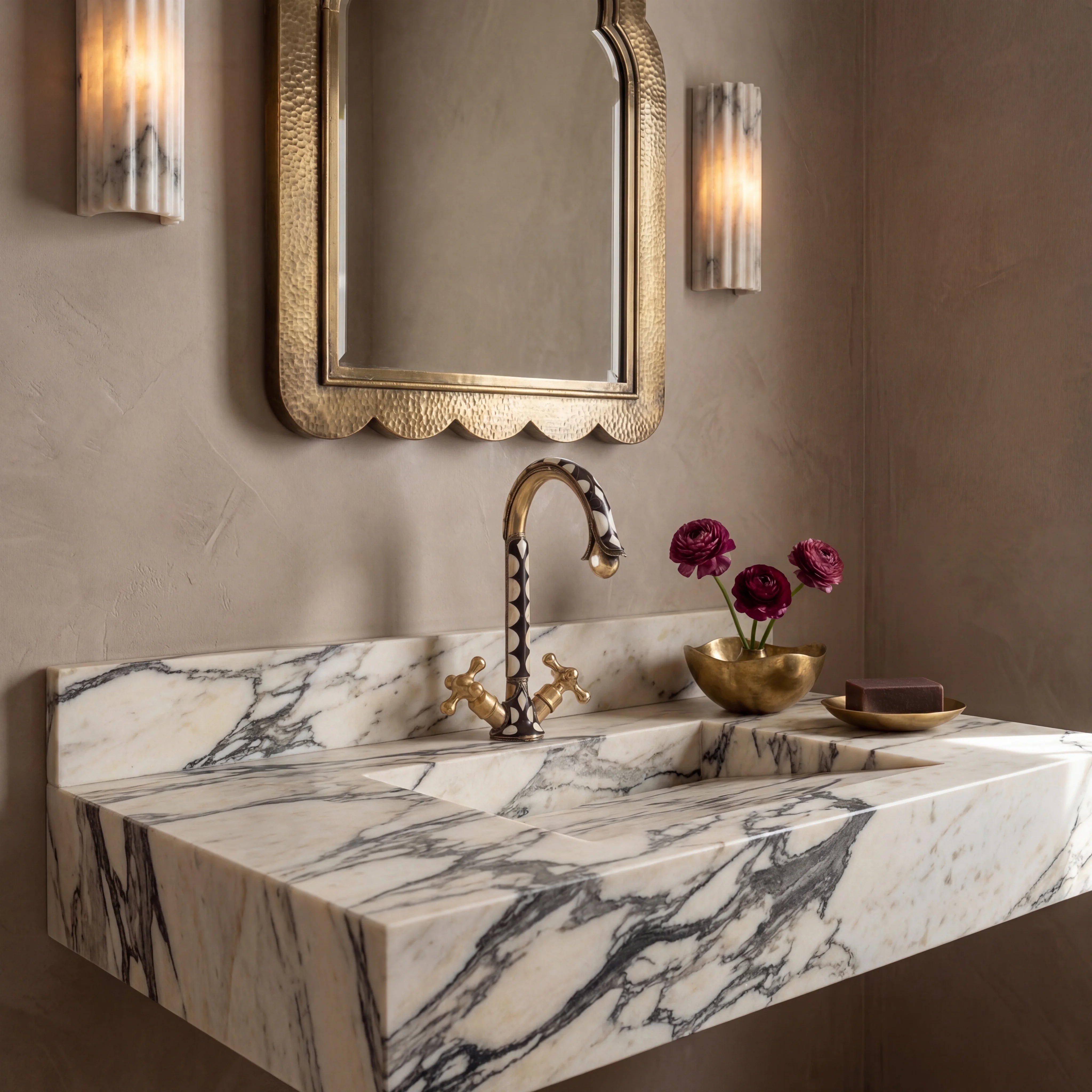 Nomi Single Hole Deck Mount Bathroom Faucet