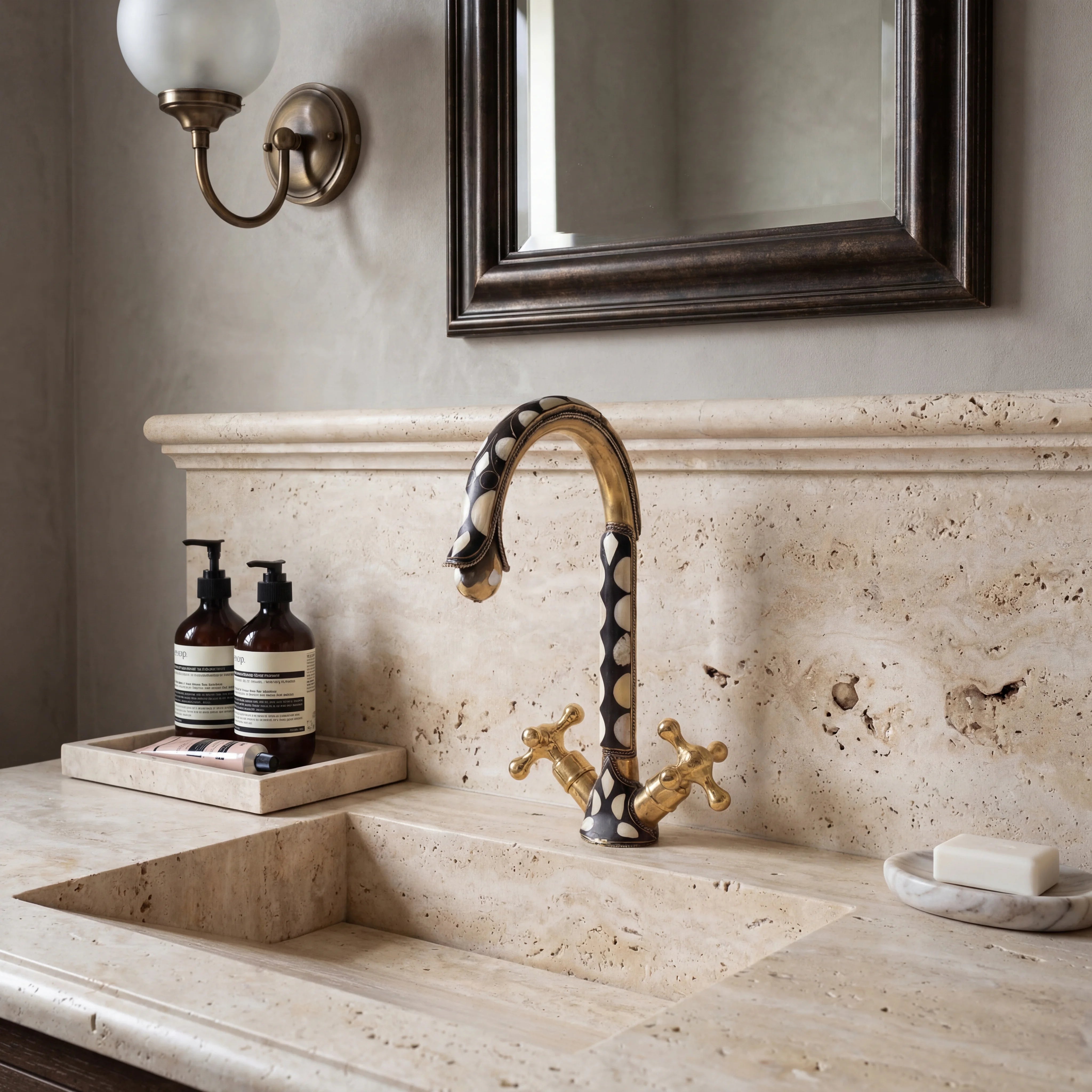 Nomi Single Hole Deck Mount Bathroom Faucet