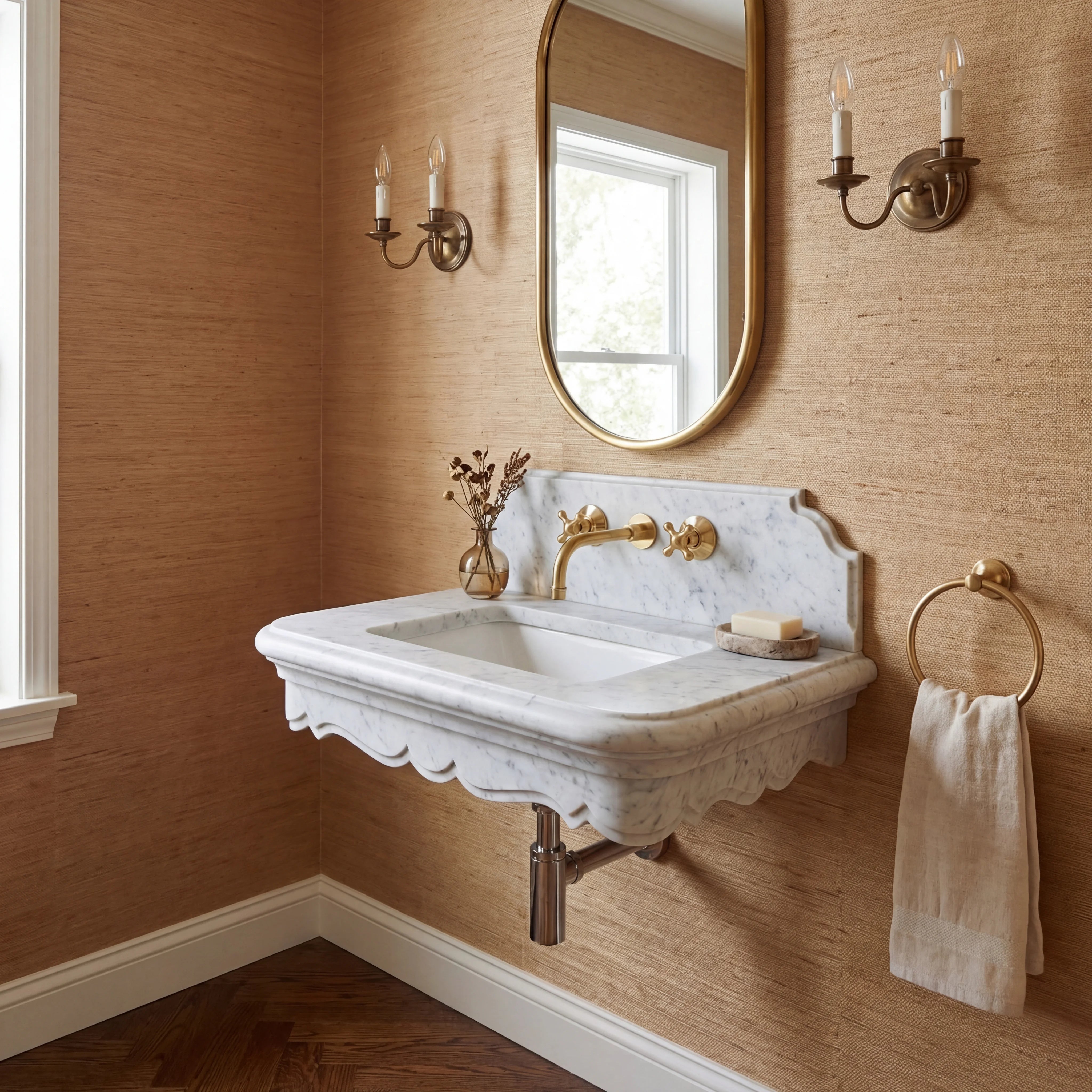 Calla Wall Mount Bathroom Faucet